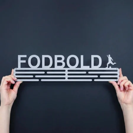 medalje ophæng med fodbold