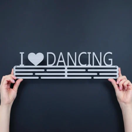 Medalje ophæng - I love Dancing