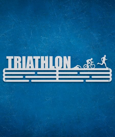 Medalje ophæng med triathlon