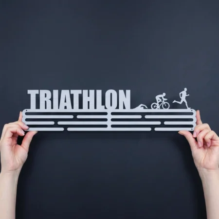 Medalje ophæng med triathlon