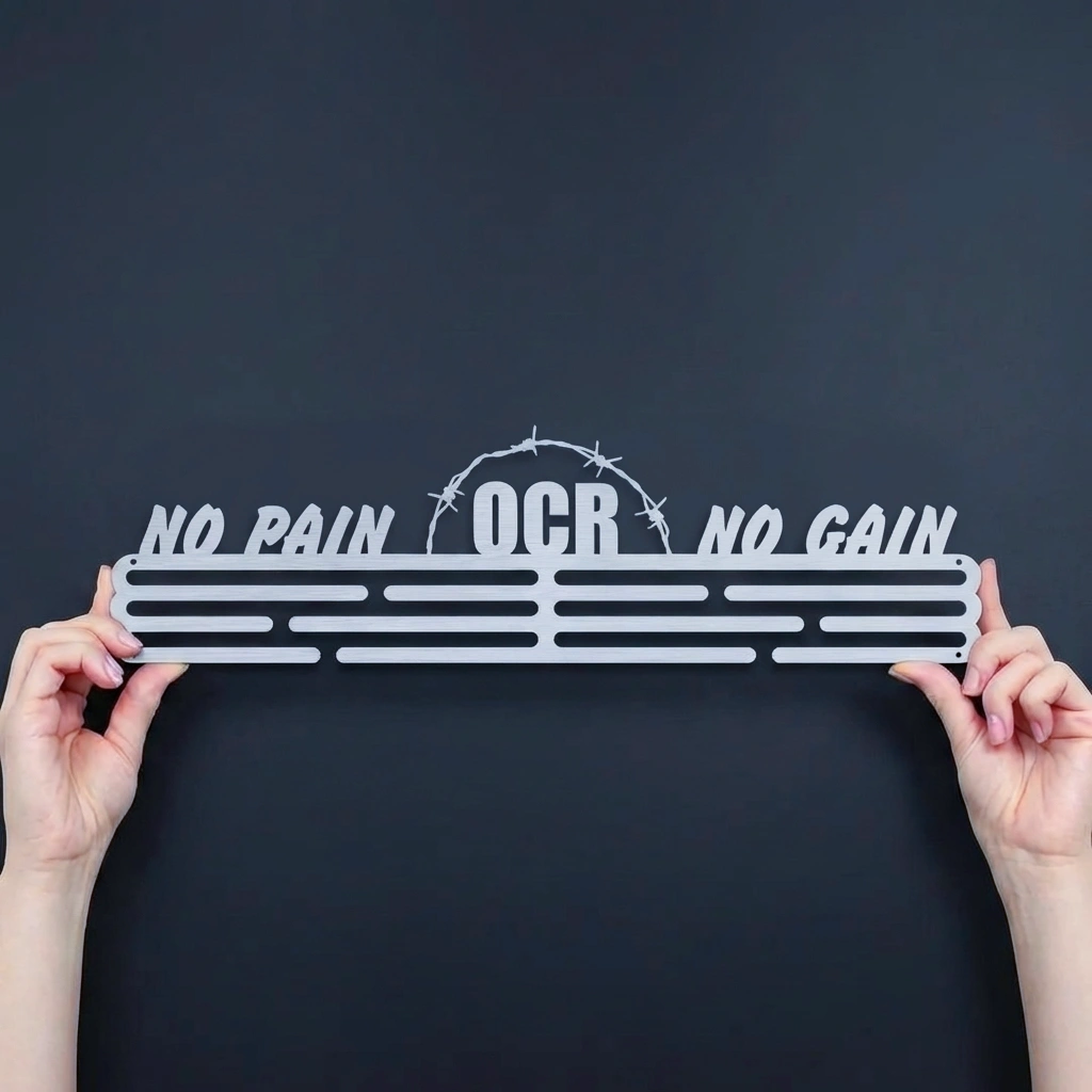 OCR - No pain No gain Medalje ophæng | Stål | CC Home