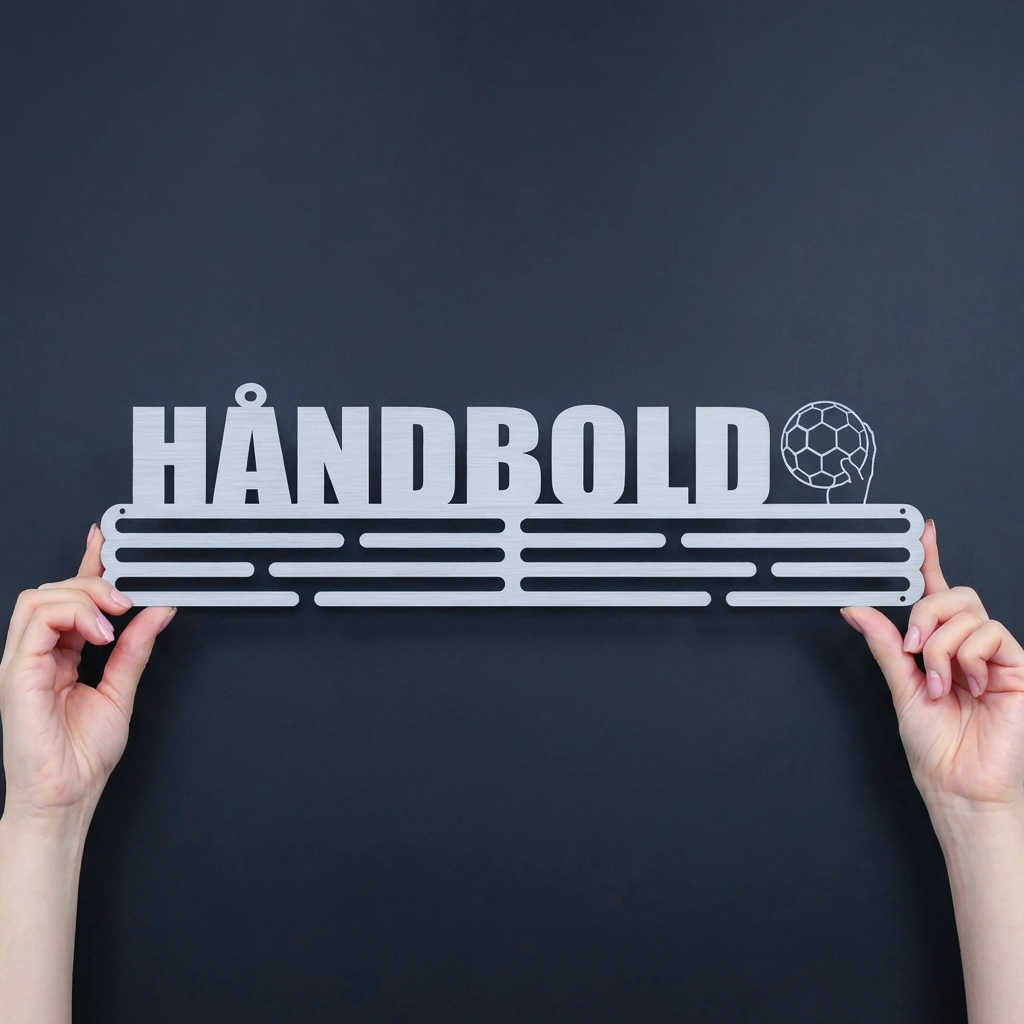 Håndbold medalje ophæng | Stål | CC Home