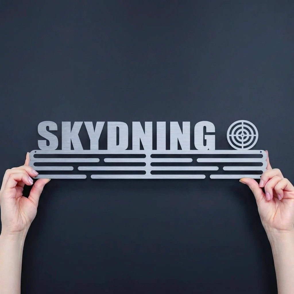 Skydning medalje ophæng | Stål | CC Home