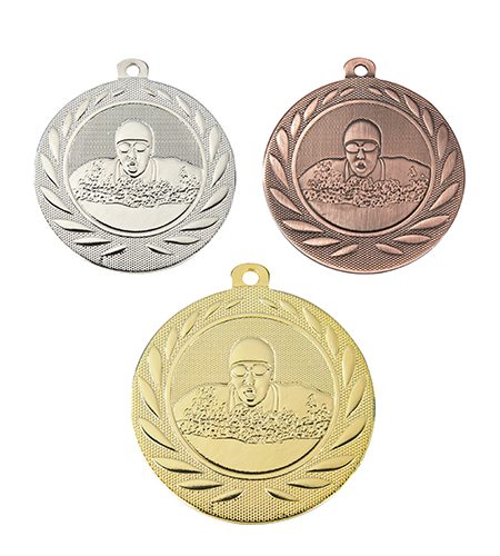 Svømme medalje