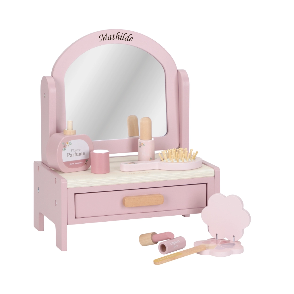 Sminkebord med navn fra Little Dutch billede