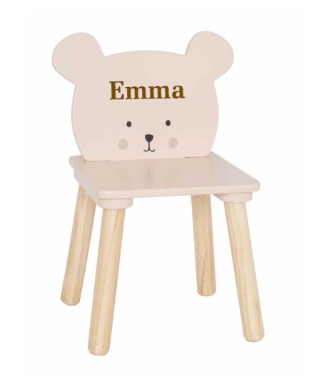 barnestol med navn, bjørn, fra Jabadabado