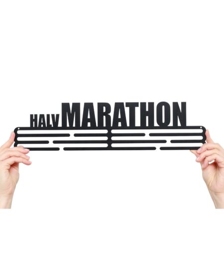 Medalje ophæng - Halvmarathon sort