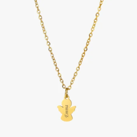 Angel halskæde med gravering fra CC Jewelries