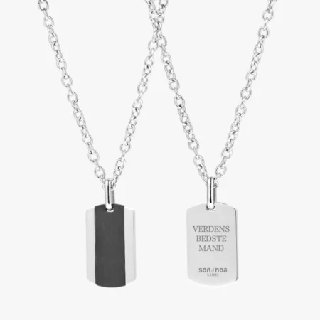 ID tag med carbon, fra Son of NOA - Gratis gravering | C.Centrum