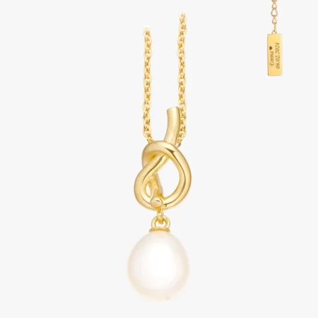 Ferskvandsperle, knude, med gravering fra Scrouples