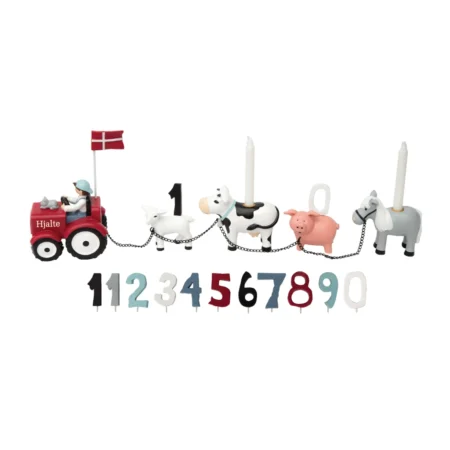 Fødselsdagstog bondegård med gravering fra Kids by Friis | C.Centrum