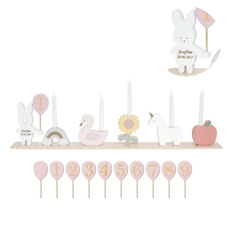 Fødselsdagstog, Bunny med navn fra Jabadabado