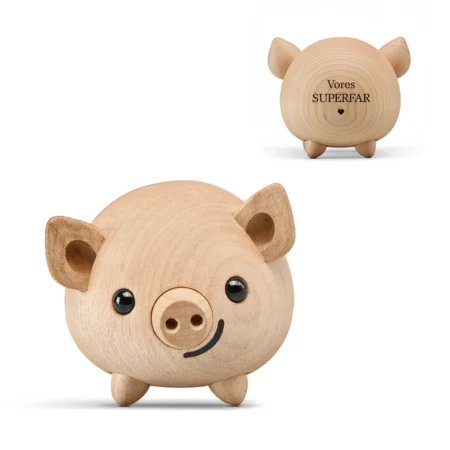 Trille den lille gris fra fablewood med gravering