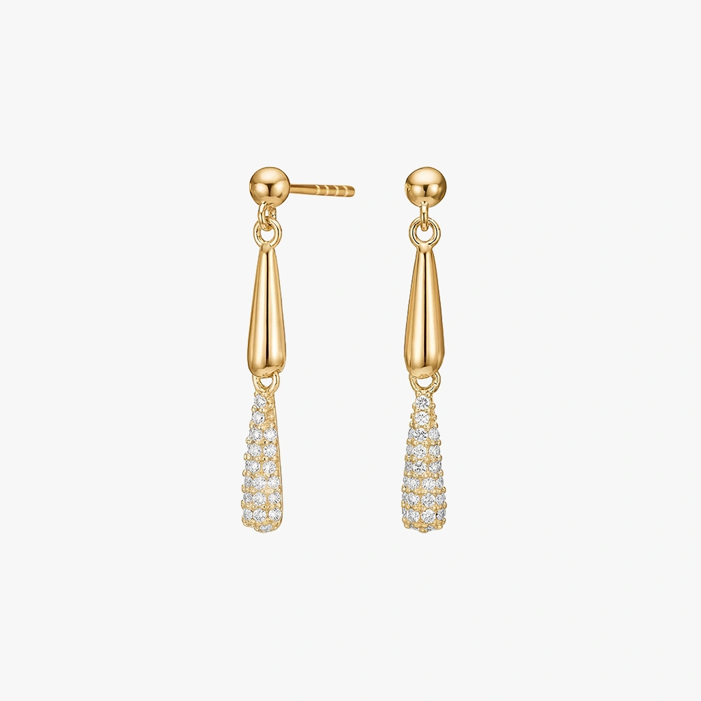 Romynor øreringe | Forgyldt sølv | Joanli Nor