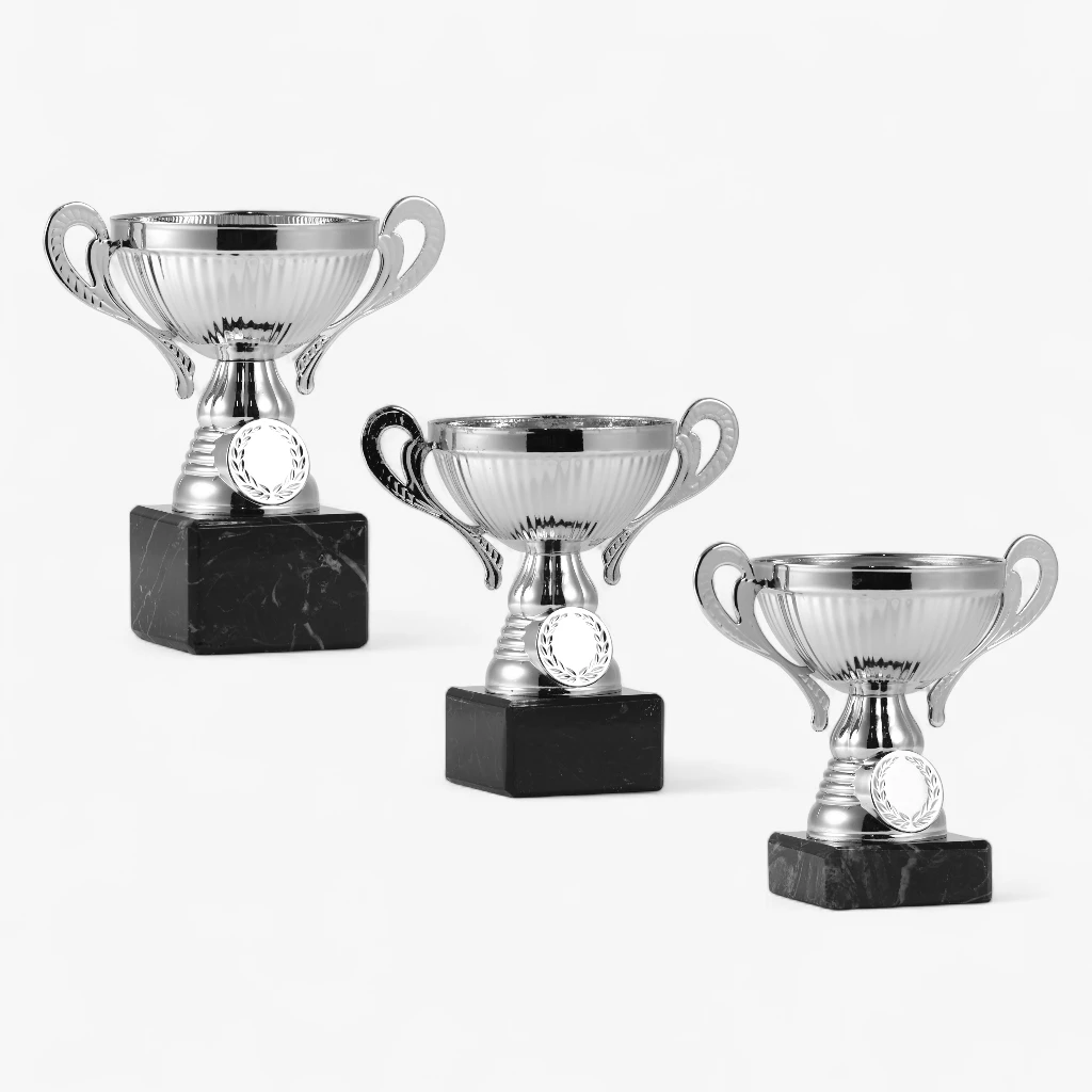 Chrompokal-8112 | Højde fra 11,5 cm til 13,5 cm