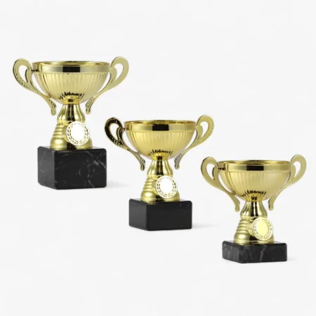 Chrompokal-9112 | Højde fra 11,5 cm til 13,5 cm