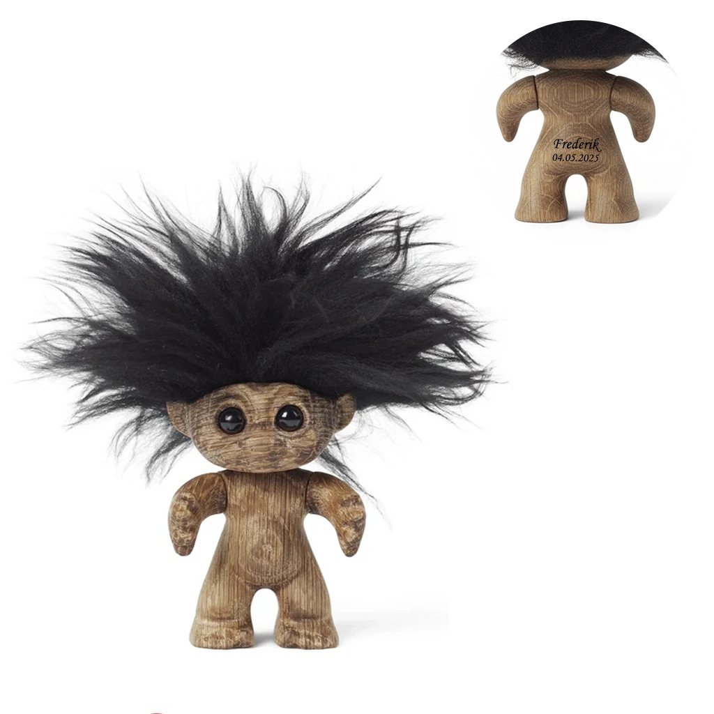 Lykketrold, Original i træ | Lykketrold billede