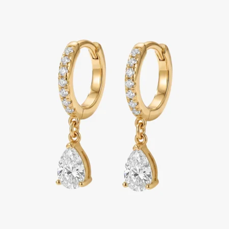 Sparkle Drop Øreringe med zirkoner fra CC jewelries | C.Centrum