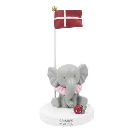 Bordflag, Elefant med mus og bold | Kids by Friis