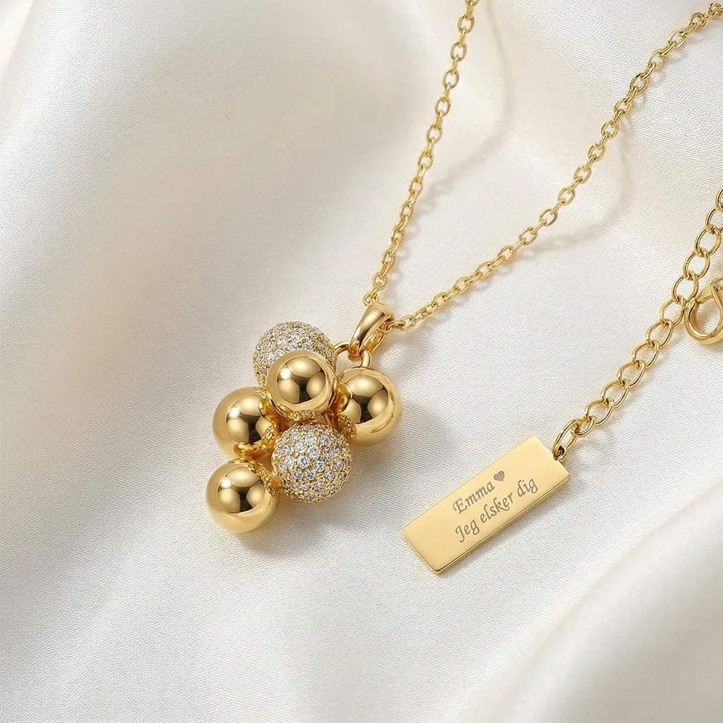 Aura halskæde, 18K FG | CC Jewelries