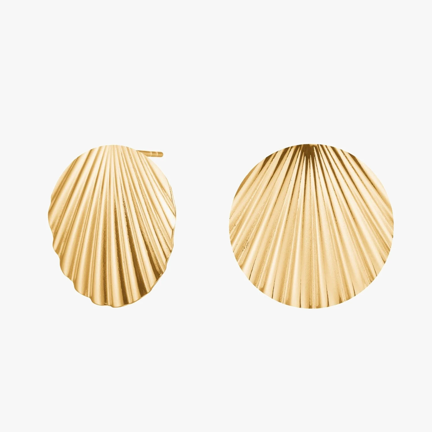 Ørestikker SOLE i 18 kt. forgyldt rustfrit stål | Nordahl Jewellery