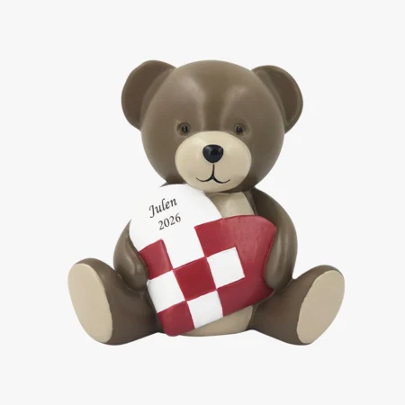 Bamse med flettet hjerte | Kids by Friis